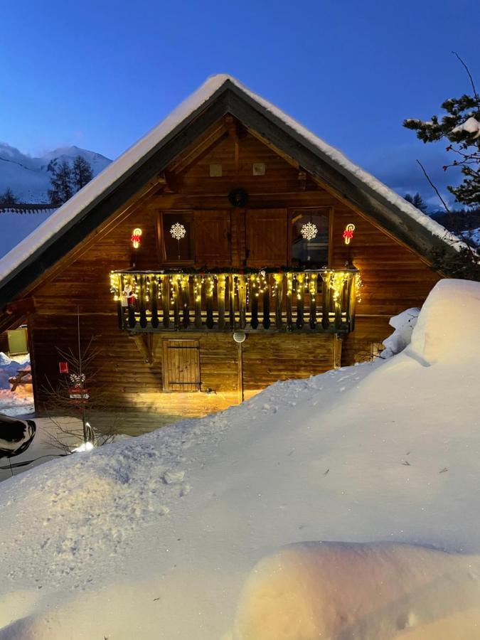 Chalet La Joue Du Loup Villa Le Devoluy Bagian luar foto